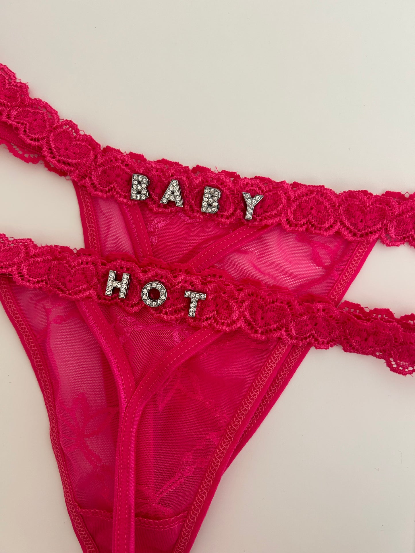 Luxury Allure Thong with Custom Text